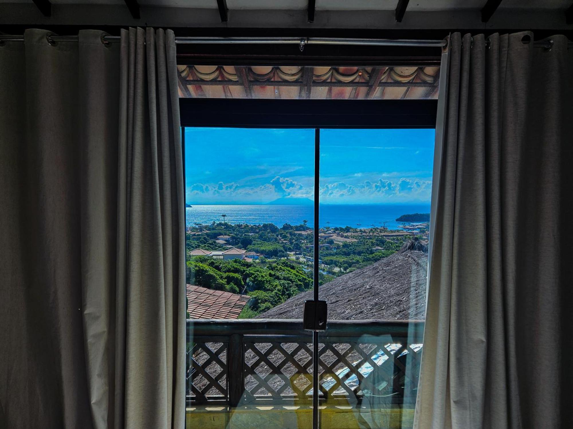 Hotel Bella Vista Ocean View Búzios Exteriér fotografie View from the window of a room at the hotel