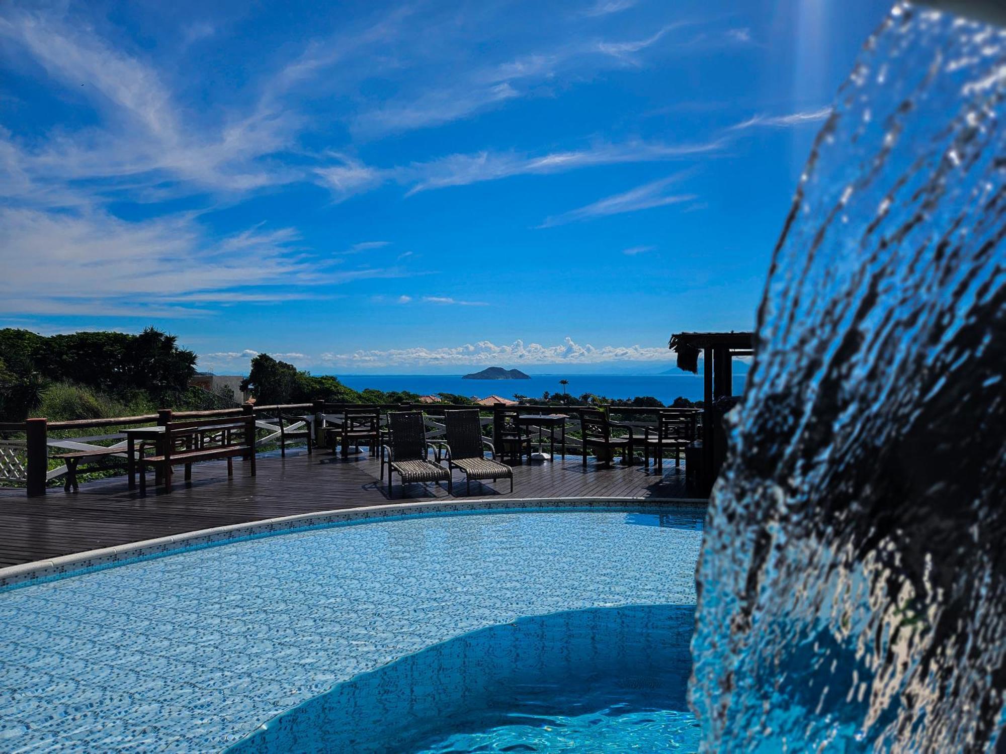 Hotel Bella Vista Ocean View Búzios Exteriér fotografie View of the sea from the hotel